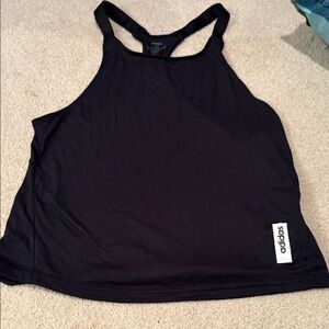 Adidas Women's Sleek Black Tank Top